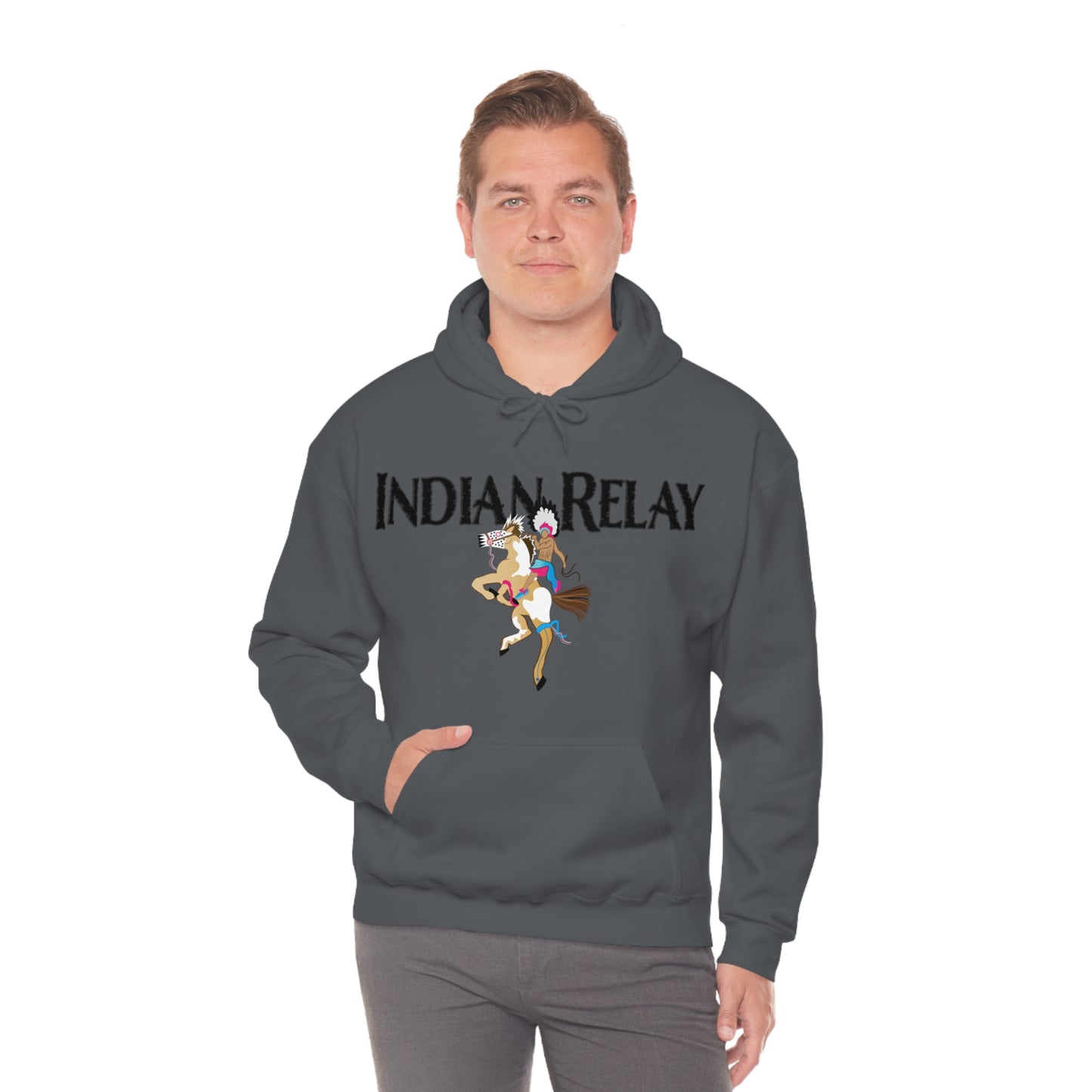 Indian Relay Unisex Heavy Blend™ Hooded Sweatshirt