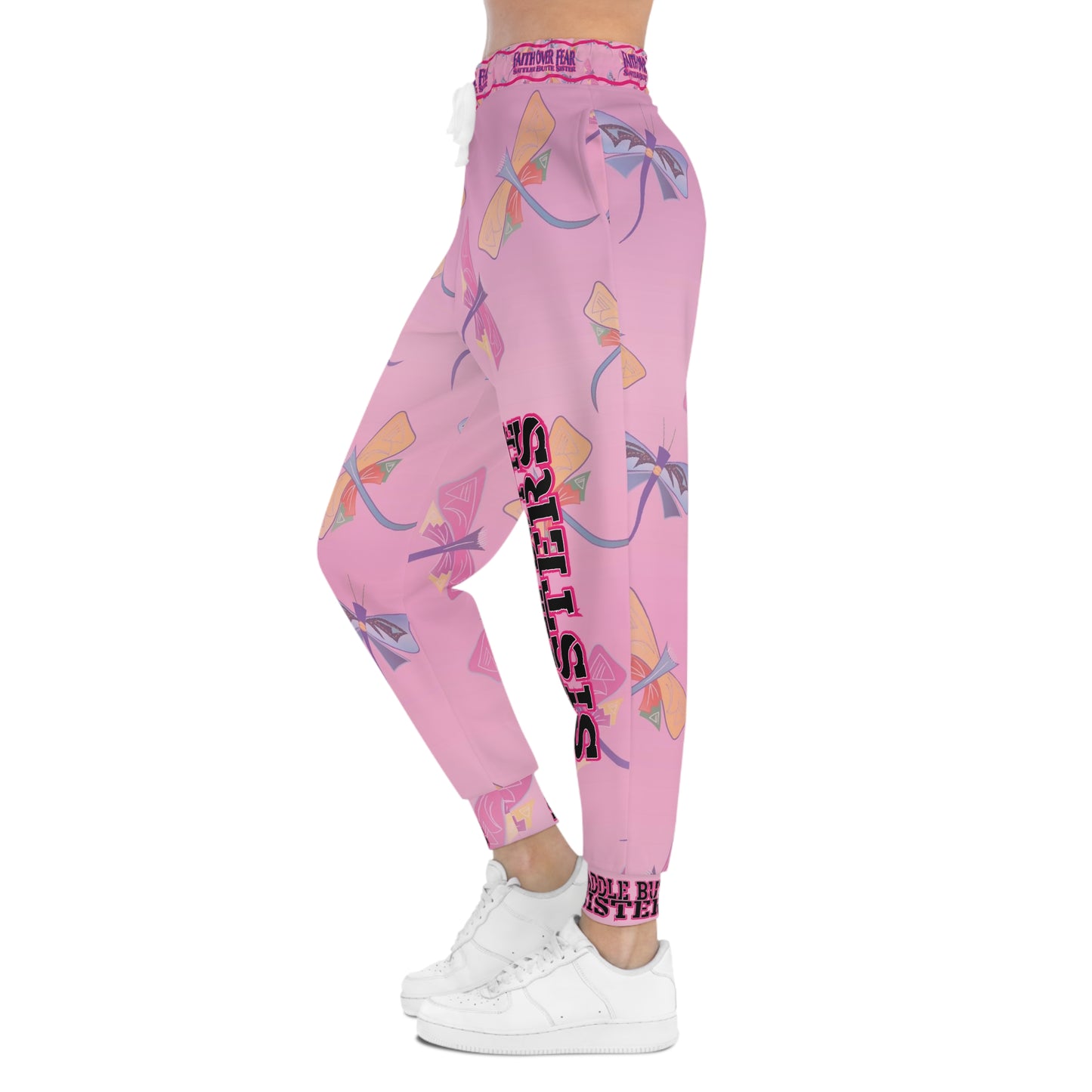 Indian Relay / Saddle Butte Sisters Athletic Joggers (AOP)