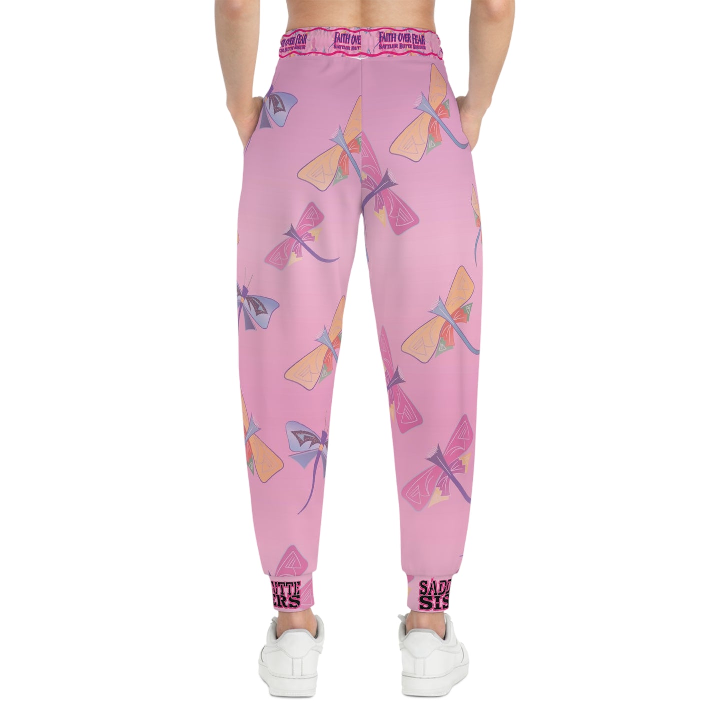 Indian Relay / Saddle Butte Sisters Athletic Joggers (AOP)