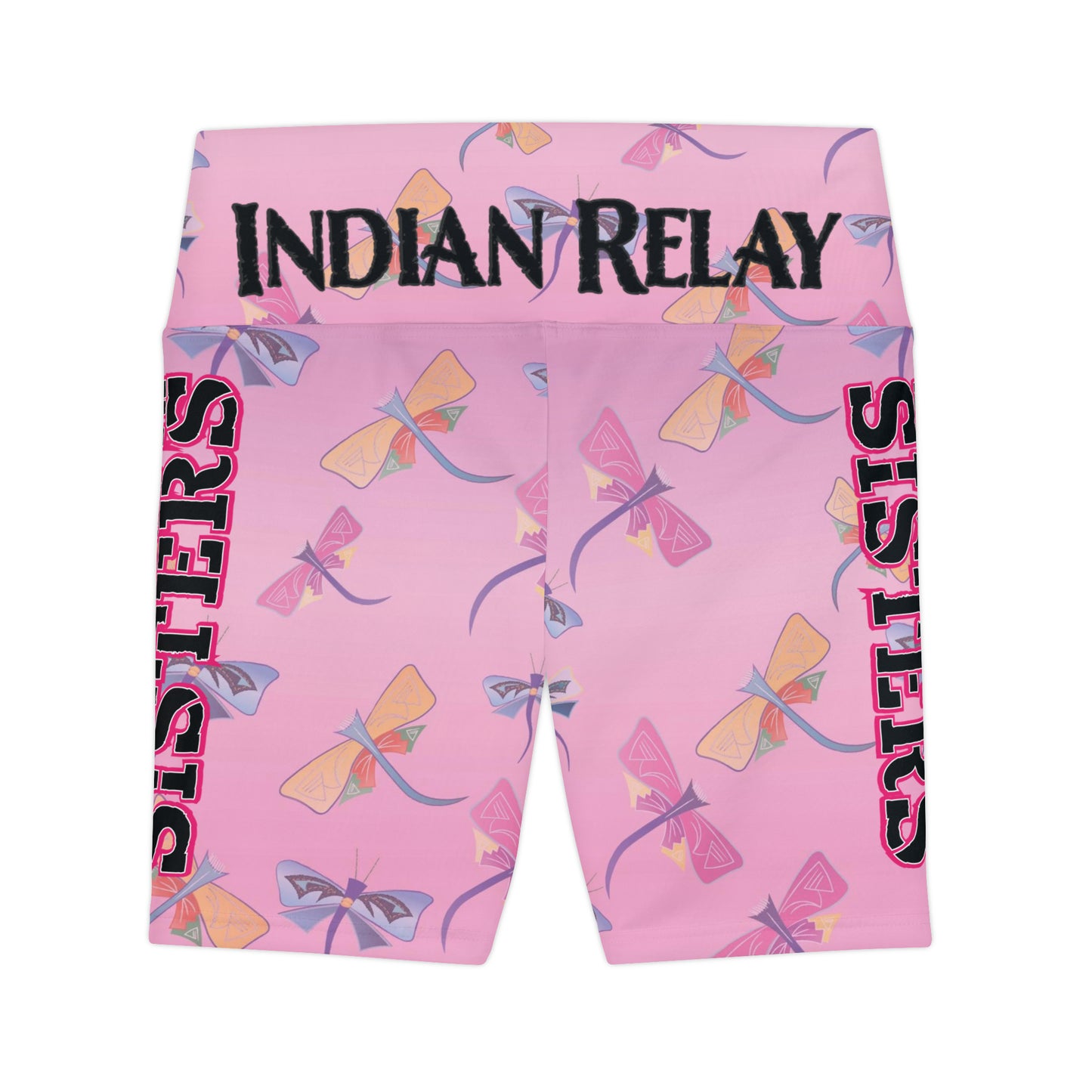 Indian Relay / Saddle Butte Sisters Women's Workout Shorts (AOP)