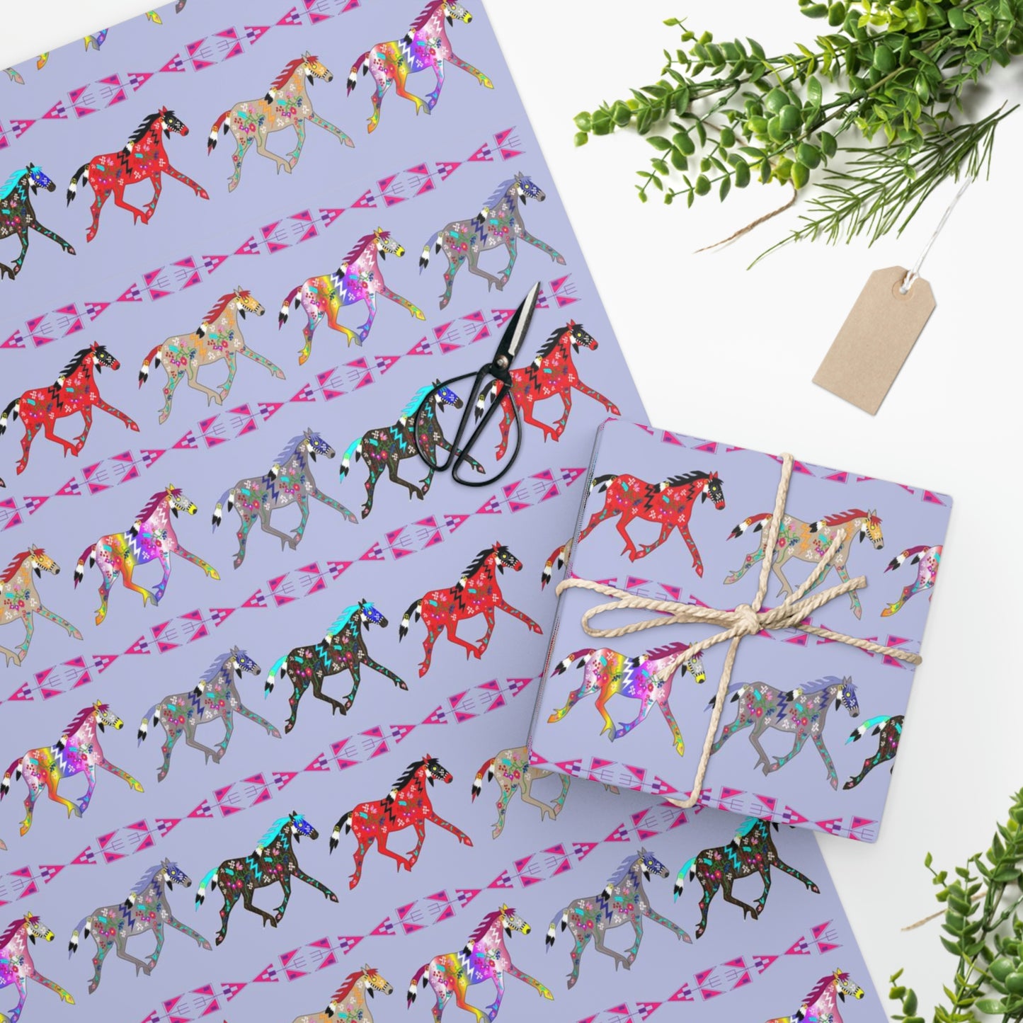 White Corn Wear Wrapping Paper