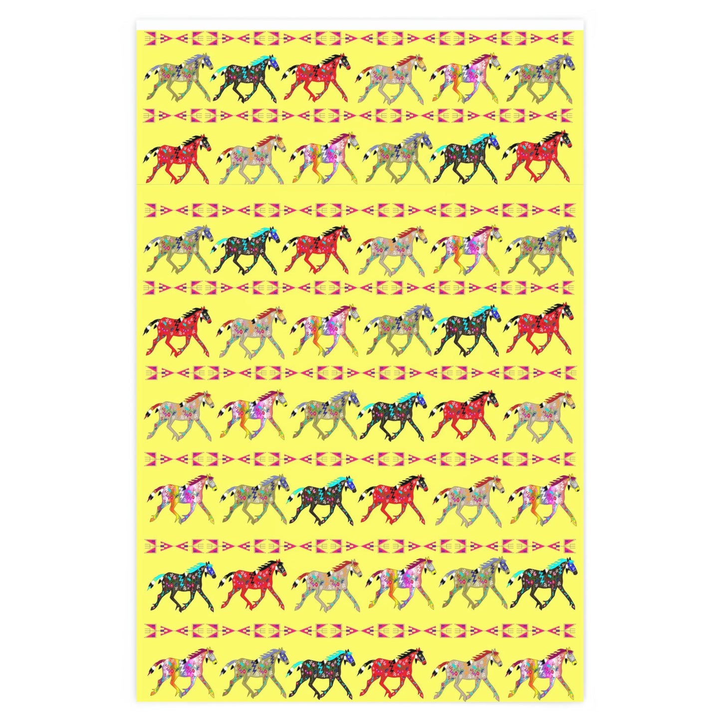 White Corn Wear Wrapping Paper